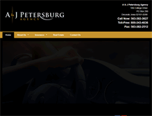 Tablet Screenshot of insurance.ajpetersburg.com